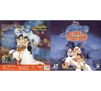 walt disney - LD laserdisc disque laser 30 cm - aladdin et le roi des voleurs ! rare !