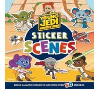 Walt Disney Star Wars Jedi Adventures: Sticker Scenes Paperback Book Walt Disney Multicolor