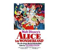 Walt Disney's Alice in Wonderland - Large - Matte - Unframed