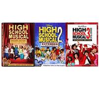 Walt Disney's High School Musical Trilogy Complete All 3 Movies (3 Discs) Triple Pack DVD Collection : Part 1 - High School Musical / High School Musical 2 / High School Musical 3 + Loads of Extras