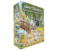Walt Disney's Little Golden Board Book Library ((Disney Classic)): Pinocchio / Alice in Wonderland / 101 Dalmatians