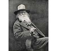Walt Whitman 1819-1892 American Poet From The Book The International Library Of Famous LiteraturePublished In London 1900 Volume Xviii Poster Print (13 x 17)