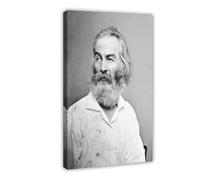 Walt Whitman Canvas Art Poster And Wall Art Picture Print Modern Family Bedroom Decor Frame 24x36inch(60x90cm)