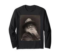 Walt Whitman, The Great American Poet Long Sleeve T-Shirt