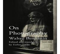 Walter Benjamin On Photography Paperback Book Walter Benjamin Multicolor