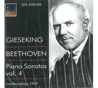 Walter Gieseking - The Piano Sonatas Vol.4