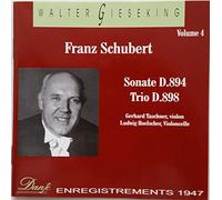 Walter Gieseking, Vol.4 - Schubert