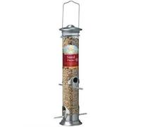 Walter Harrison's Steel Plated Die Cast Wild Bird Seed Hard-Wearing Hanging Feeder - Medium - 35 cm