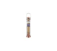 Walter Harrison's Copper Plated Die Cast Wild Bird Suet Roll and Fat Ball Hard-Wearing Hanging Feeder - 40 cm