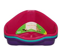 Walter Harrison's Corner Pet Litter Tray for Small Animals, 49 cm Large