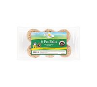 Walter Harrison's Fat Balls No Nets - High Energy Nutritious Bird Treats, 85 g (Pack of 6)