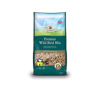 Walter Harrison's Premier Wild Bird Mix, Wheat Free Garden Bird Seed, 20 kg | Nutritious Blend for Garden Birds, Year-Round Feeding, Easy to Use