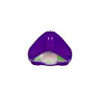 Walter Harrison's Small Animal Corner Litter Tray 16 cm - Easy Hook Attachment for Cages (Pack of 1)