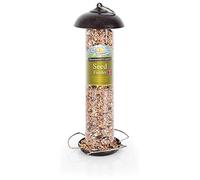 Walter Harrison's Wild Bird Hanging Seed Feeder, Hammered Copper, 30 cm