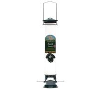 Walter Harrison's Wild Bird Seed Feeder, Green, 35 cm Medium | Durable Die Cast Material, Easy Fill Design, Effortless Cleaning, Attractive Green Finish, Versatile for Garden or Balcony