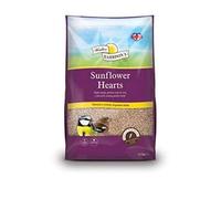 Walter Harrisons Wild Bird Sunflower Hearts Bird Food Natural All Year Round Food For Birds -12.75kg