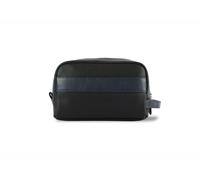 Walter Leather Washbag Silver Street London Blue One Size