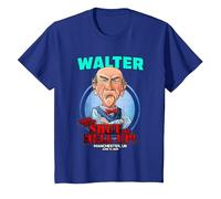 Walter Manchester, UK (2025) T-Shirt, Youth, Royal Blue, Large