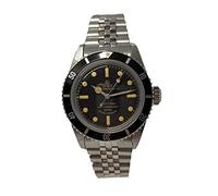 Walter Mitt Sea Diver Vintage Steel Automatic 5 Jerseys Black Watch Unisex