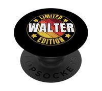 Walter Name Limited Edition Personalized Birthday Retro PopSockets Adhesive PopGrip