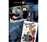 Walter Pidgeon Double Feature: Society Lawyer / Stronger Than Desire DVD (1939)