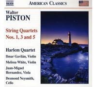 Walter Piston - String Quartets Nos. 1 3 And 5 - CD - K4z