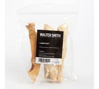 Walter Smith Natural Lamb Feet - 3 Pieces - 100% Natural Dog Treat - No Artificial Colours or Preservatives - Natural Dog Chew