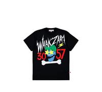 Walter Van Beirendonck Waakzaam front-print crew-neck T-shirt - Black S-M-L