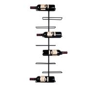 Walter - Wall mounted - Black metal - 9 bottles
