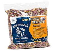 Walters All-Round Nutri Mix (1kg) | Pond Fish Food Pellet for Koi, Goldfish and all Cold Water Pond Fish | Nutritional Year Round, 6mm Complete Fish Food Pellets in Recyclable Bags