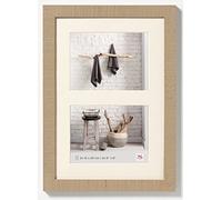 Walther 32.2 x 44.9 cm Home Wooden Multi Photo Frame for 2 Photographs, Brown