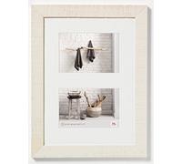 Walther 32.2 x 44.9 cm Home Wooden Multi Photo Frame for 2 Photographs, White