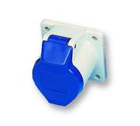 WALTHER 410306 16A 2P+E CHASSIS SOCKET 240V BLU [Pack Size: 2] (Epitome Certified)