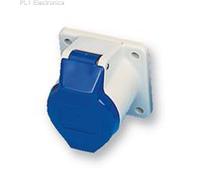 WALTHER - 410306 - SOCKET, PANEL MOUNT, 230V, 2P+E WAY
