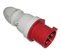 Walther CEE Type 400 volt 32 Amp 4 Pin Red Plug - 230406