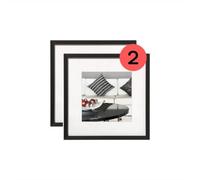 walther design Chair Picture Frame, Black, 20 x 20 cm