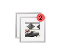 walther design Chair Picture Frame, Silver, 20 x 20 cm