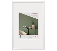 walther design Desire DEX015W Picture Frame with Art Glass, Plastic Frame, 10 x 15 cm, White