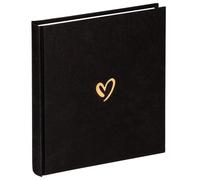 walther design Emotion FA-189-B Photo Album, Black, 20 x 20 cm, 40 Pages