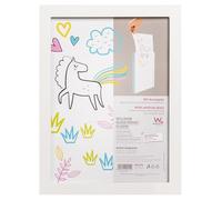 walther design Explorer MB130W Picture Frame, Wooden Frame with Acrylic Glass, 21 x 29.7 cm, DIN A4, White