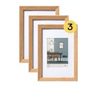 walther design Fiorito Picture Frame, Light Oak, 10 x 15 cm