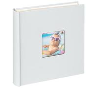 walther design Fun FA-208-BL Photo Album with Cover Cut-Out, 30 x 30 cm, Light Blue