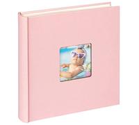 walther design Fun FA-208-BR Photo Album with Cover Cut-Out, 30 x 30 cm, Pink