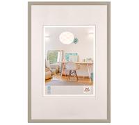 walther design New Lifestyle KV015T Plastic Picture Frame, 10 x 15 cm, Grey