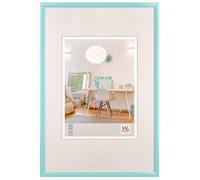 walther design New Lifestyle KV045U Plastic Picture Frame, 30 x 45 cm, Turquoise