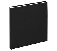walther Design Photo Album Black 26 x 25 cm Linen, Cloth FA-505-B