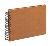 walther Design Photo Album Light Brown 17 x 23 cm Imitation Leather 6SK1723C20E