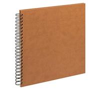 walther Design Photo Album Light Brown 30 x 30 cm Imitation Leather 6SK3030C20E