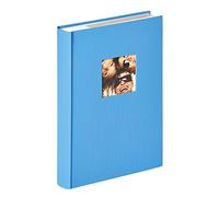 walther Design Photo Album Ocean Blue 300 Photos 10 x 15 cm Memo Album with Punched Cover, Fun ME-111-U