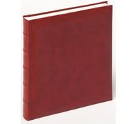walther design Photo Album wine Red 29 x 32 cm Imitation Leather with Raised Frets, Classic FA-372-R